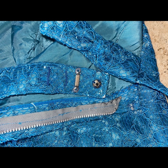 Vintage custom teal sheath and jacket - Picture 15 of 16